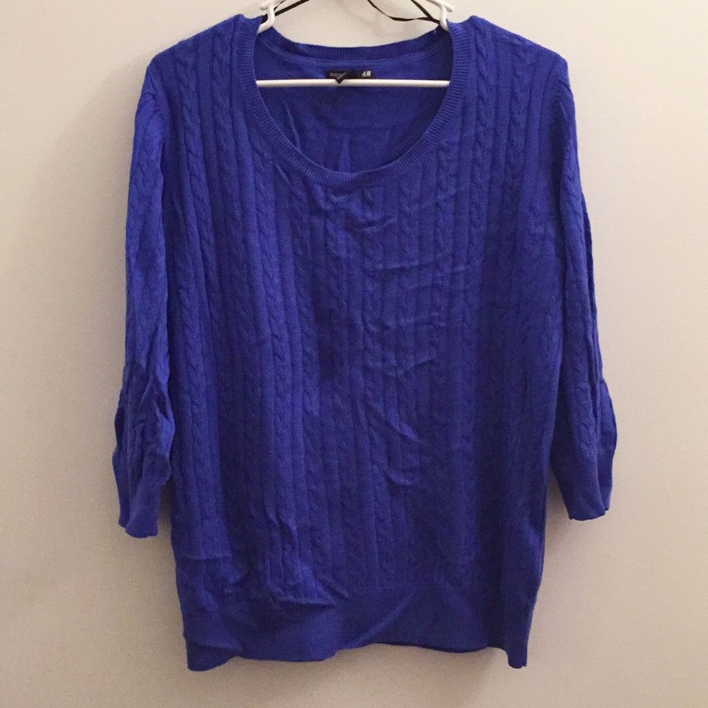 Blue sweater